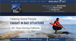 Desktop Screenshot of 101bailbonds.com